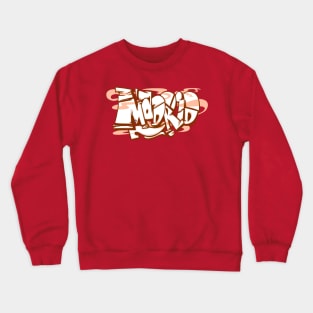 Madrid graffiti Crewneck Sweatshirt